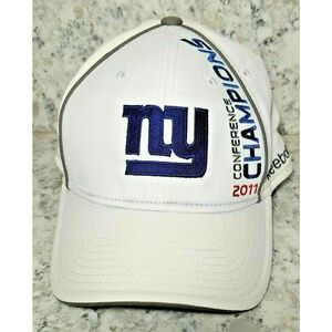 New York Giants 2011 NFL Conference Champs Reebok Onfield Hat Cap OS Never Worn!